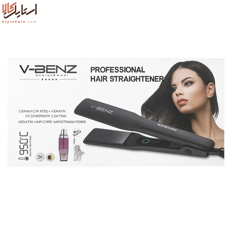 اتو مو حرفهای وی بنز مدل 8160A