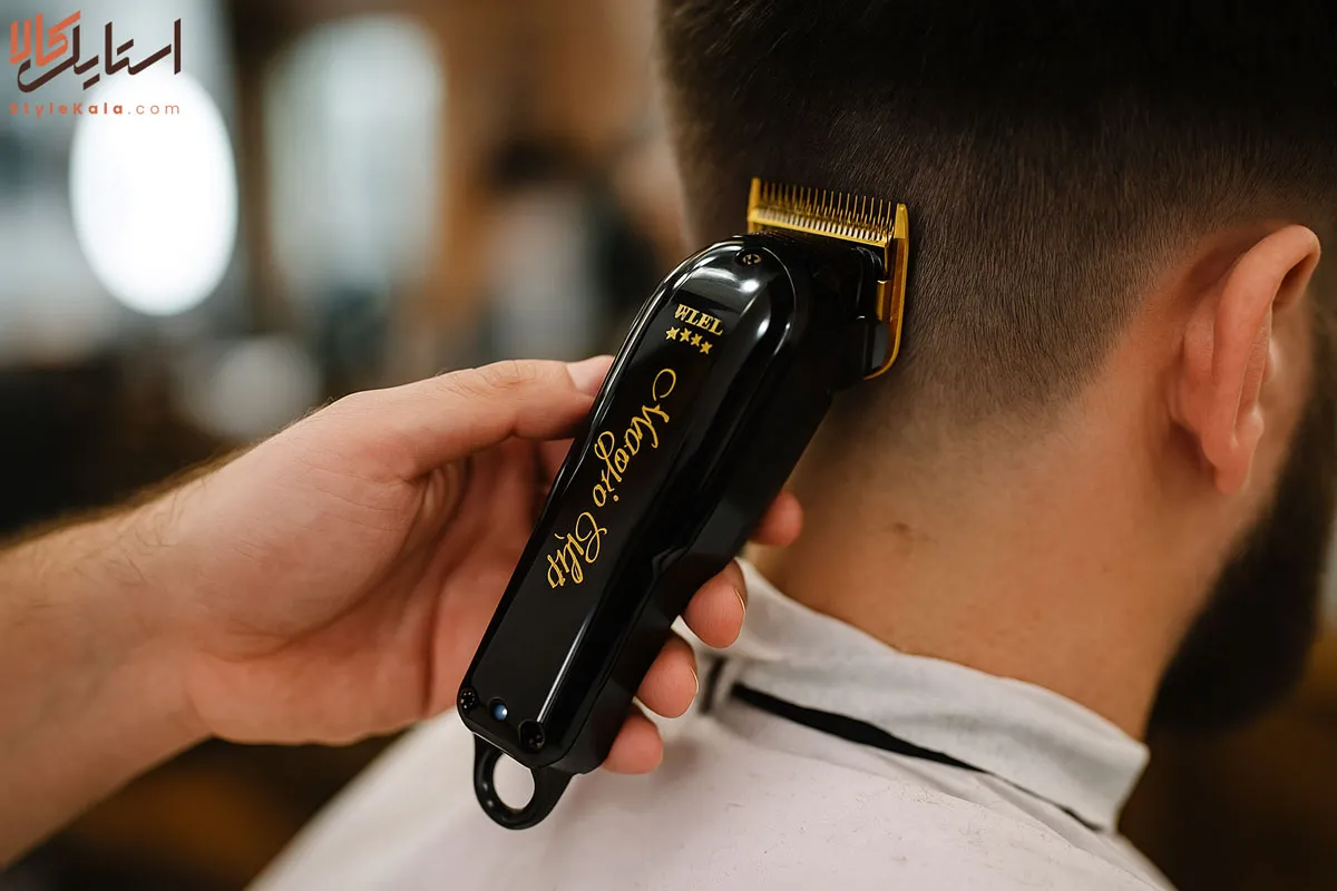 ماشین اصلاح سر وال مجیک کلیپ مشکیطلایی