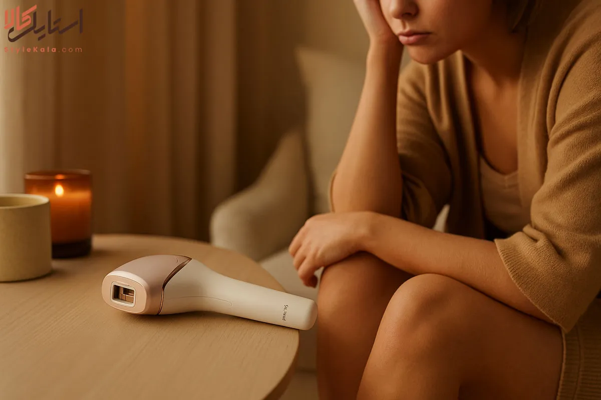 چرا با وجود چند جلسه هنوز موها رشد میکنند