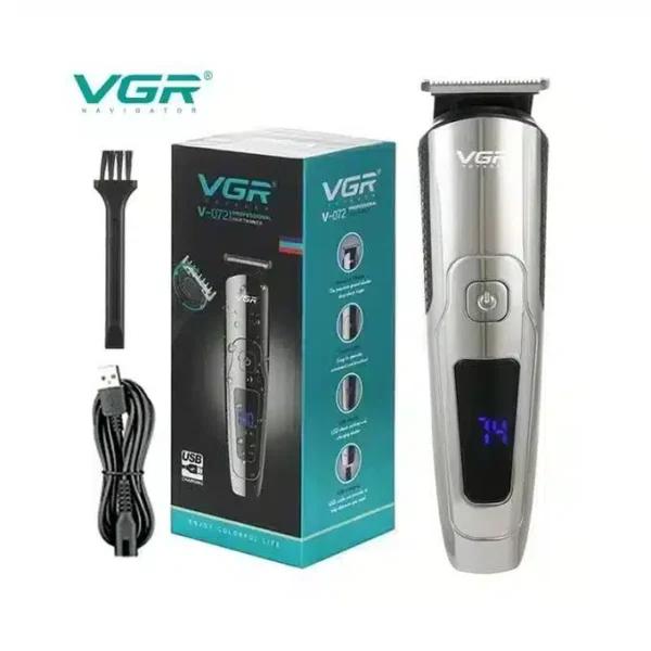 ماشین اصلاح سر و صورت VGR مدل V-072 | تریمر حرفهای ضد آب - Image 3